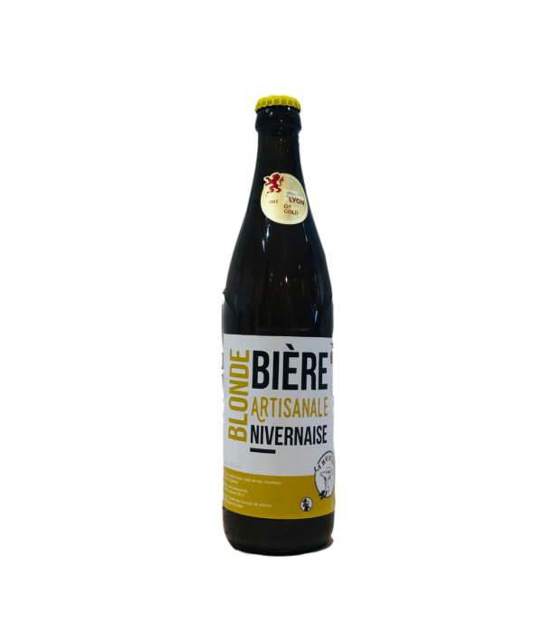 Nièvre. Brasserie La Rur'ale. "La Blonde". 50 cl.