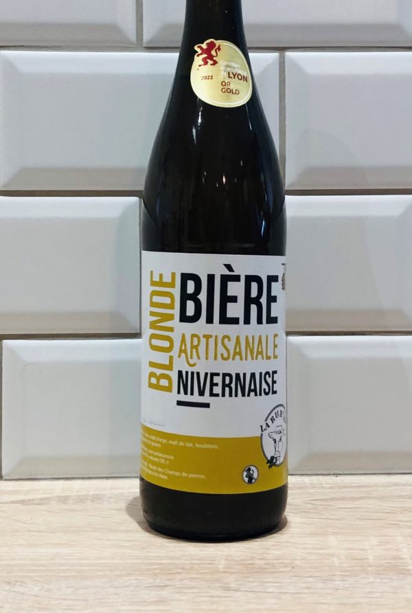 Nièvre. Brasserie La Rur'ale. "La Blonde". 50 cl. – Image 2