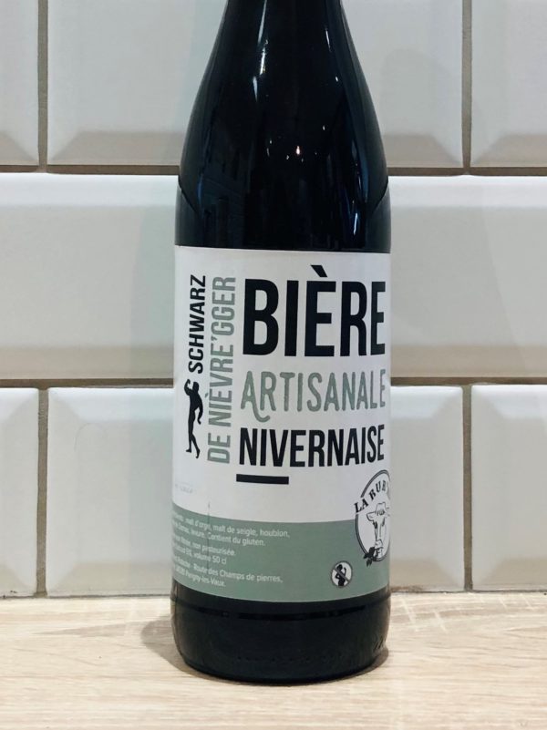 Nièvre. Brasserie La Rur'ale. "Schwarz de Nièvre'gger". 50 cl. – Image 3